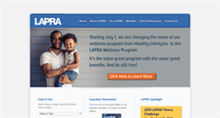 Desktop Screenshot of lapra.org